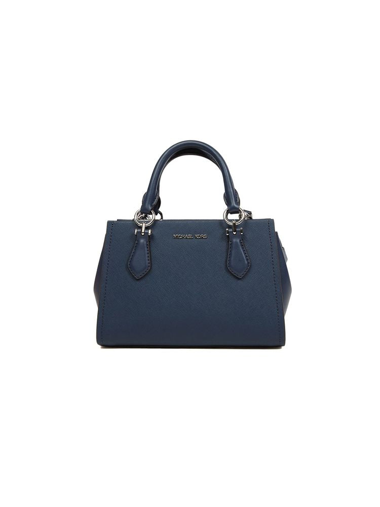 Michael Kors Marilyn Shoulder Bag — Navy Leather