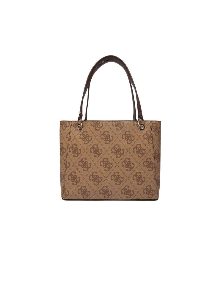 Guess Tote Bag — Brown Polyurethane