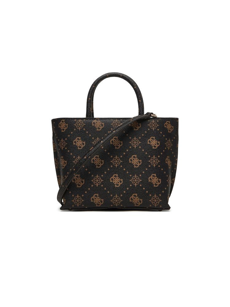 Guess Tote Bag — Black Polyurethane