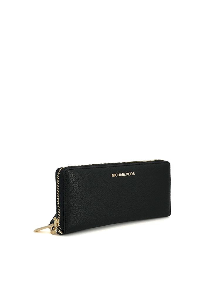 Michael Kors Jet Set Wallet — Black Leather