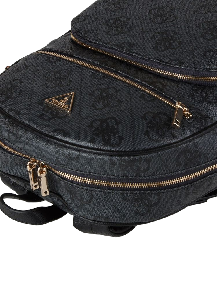 Guess Power Play Ii Backpack — Black Polyurethane