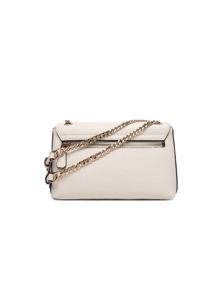 Guess Polyurethane Crossbody Bag — Beige