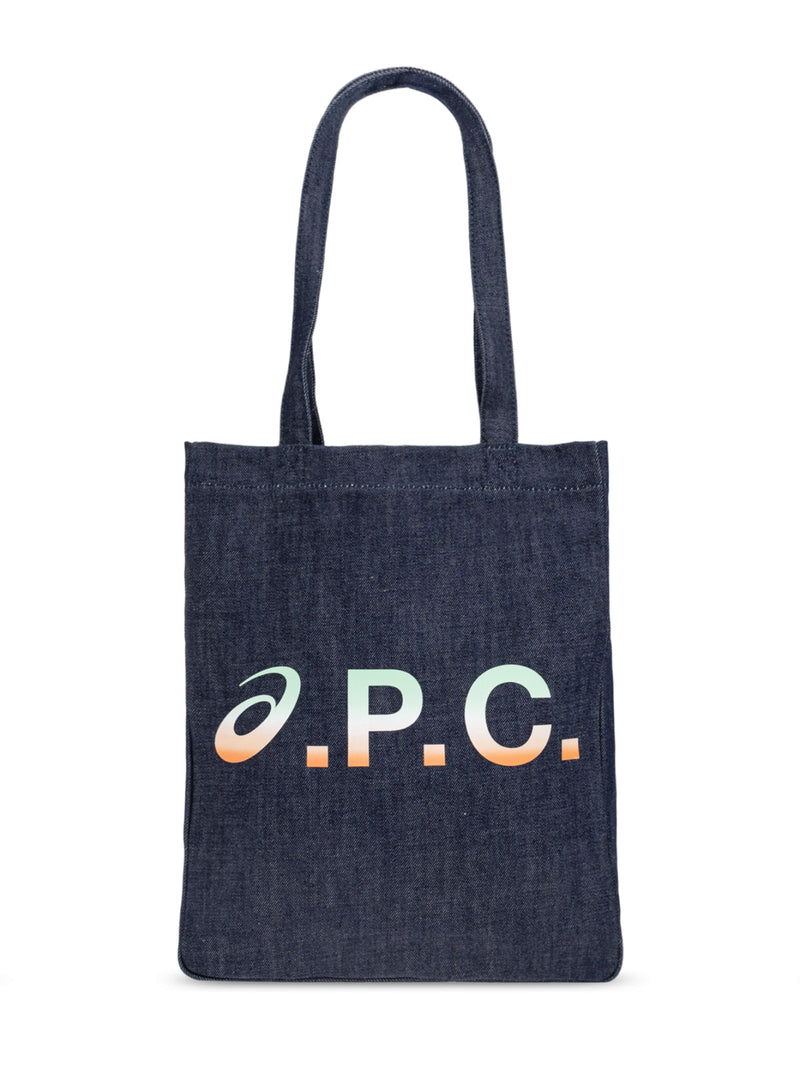 A.p.c. Tote Bag — Blue Cotton
