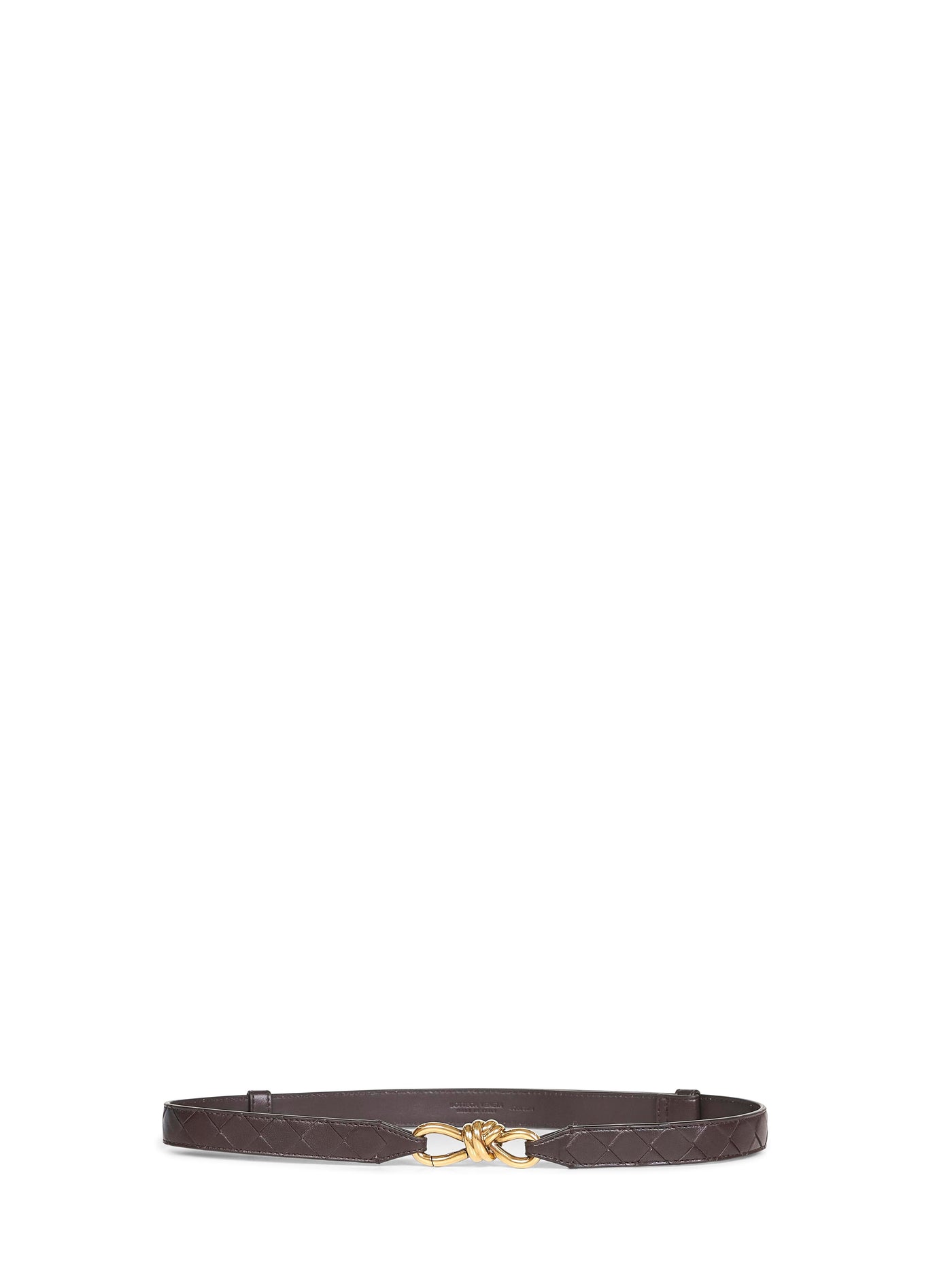 Bottega Veneta Belt — Brown Furs & Skins - Lamb Skin