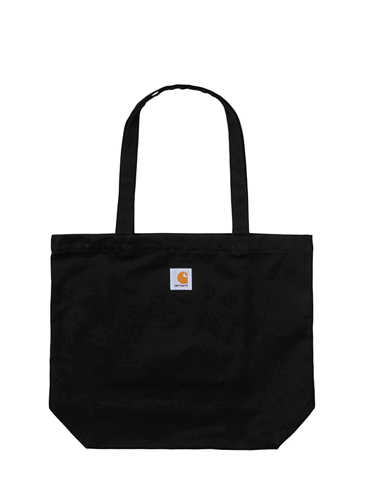 Carhartt Wip Canvas Tote Bag — Black Cotton