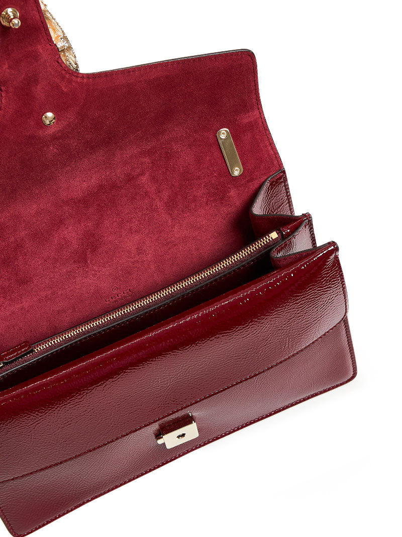 Gucci Dionysus Shoulder Bag — Red Calfskin