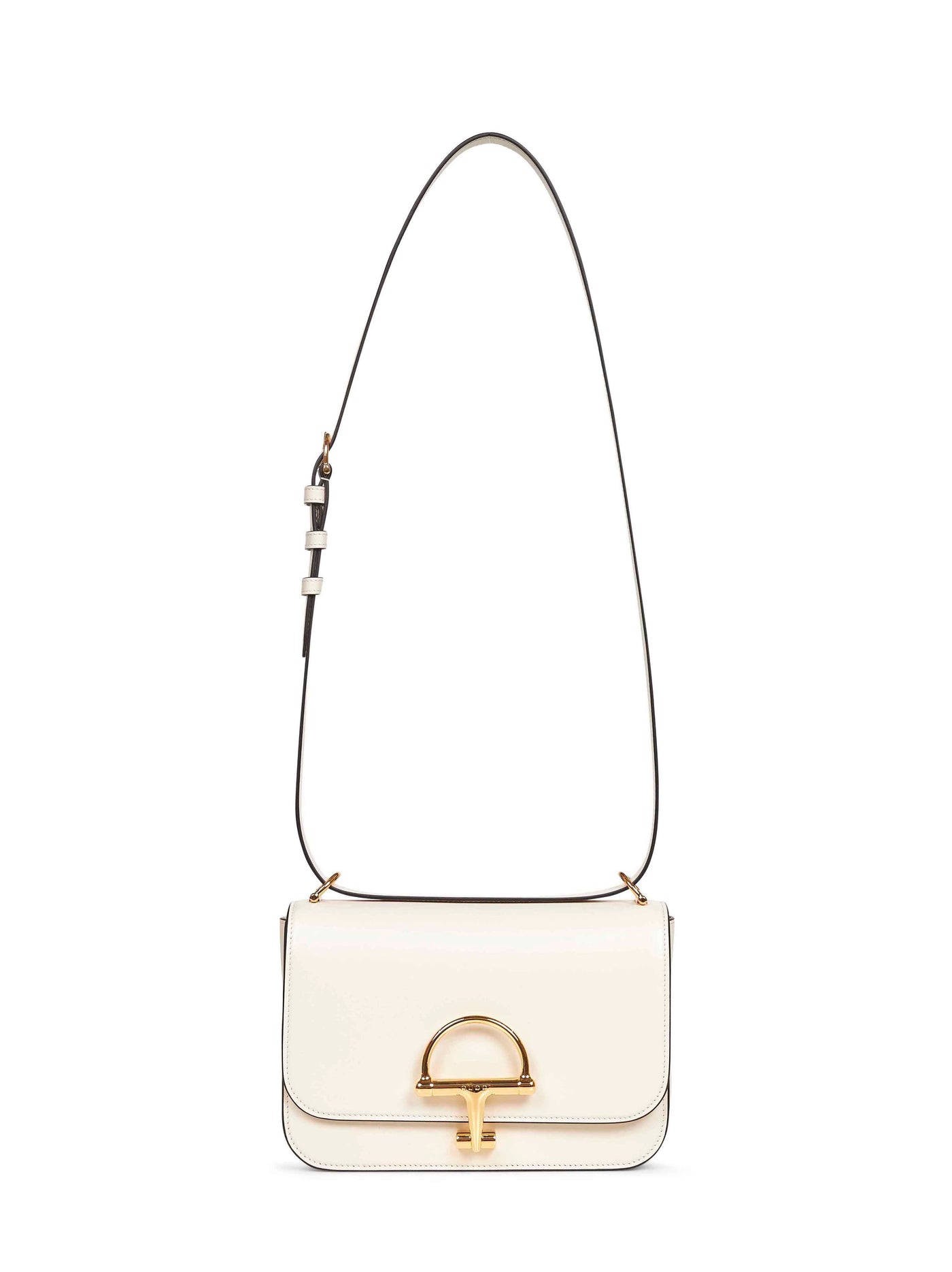 Gucci Siena Shoulder Bag — White Calf Leather