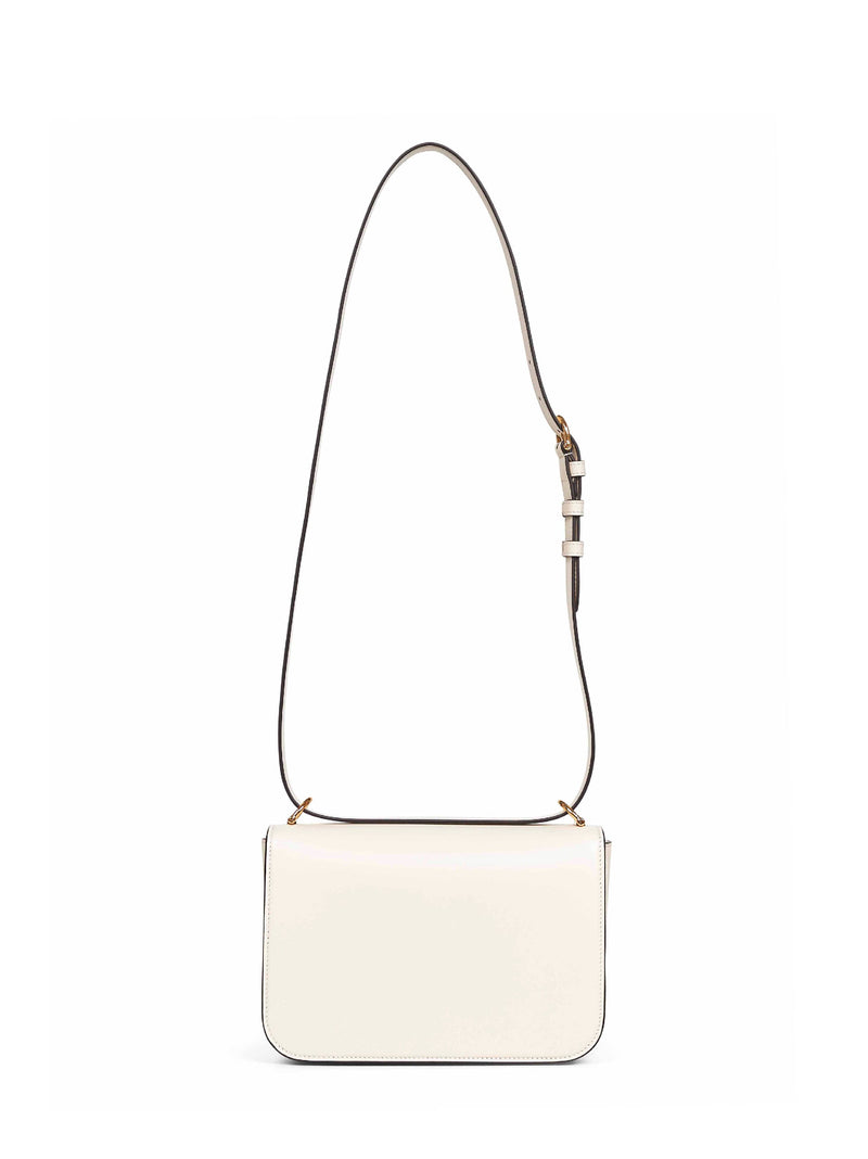 Gucci Siena Shoulder Bag — White Calf Leather
