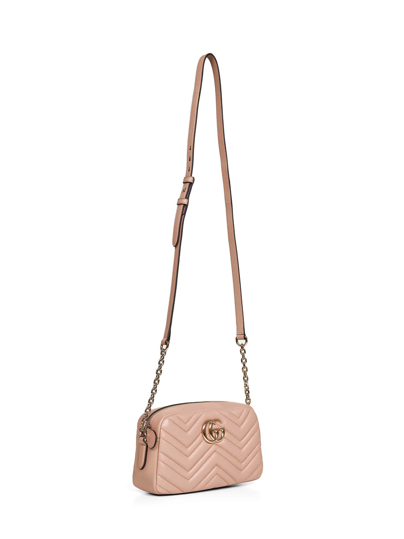 Gucci Rosso Ancora Shoulder Bag — Pink Lambskin