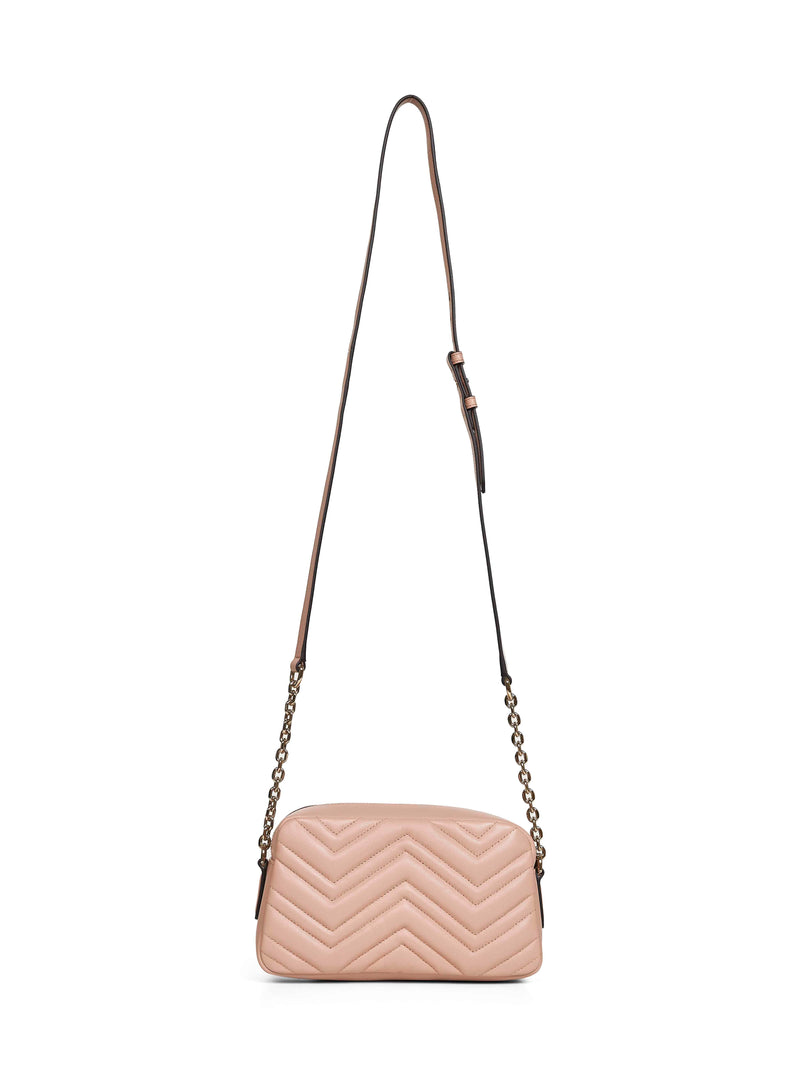 Gucci Rosso Ancora Shoulder Bag — Pink Lambskin