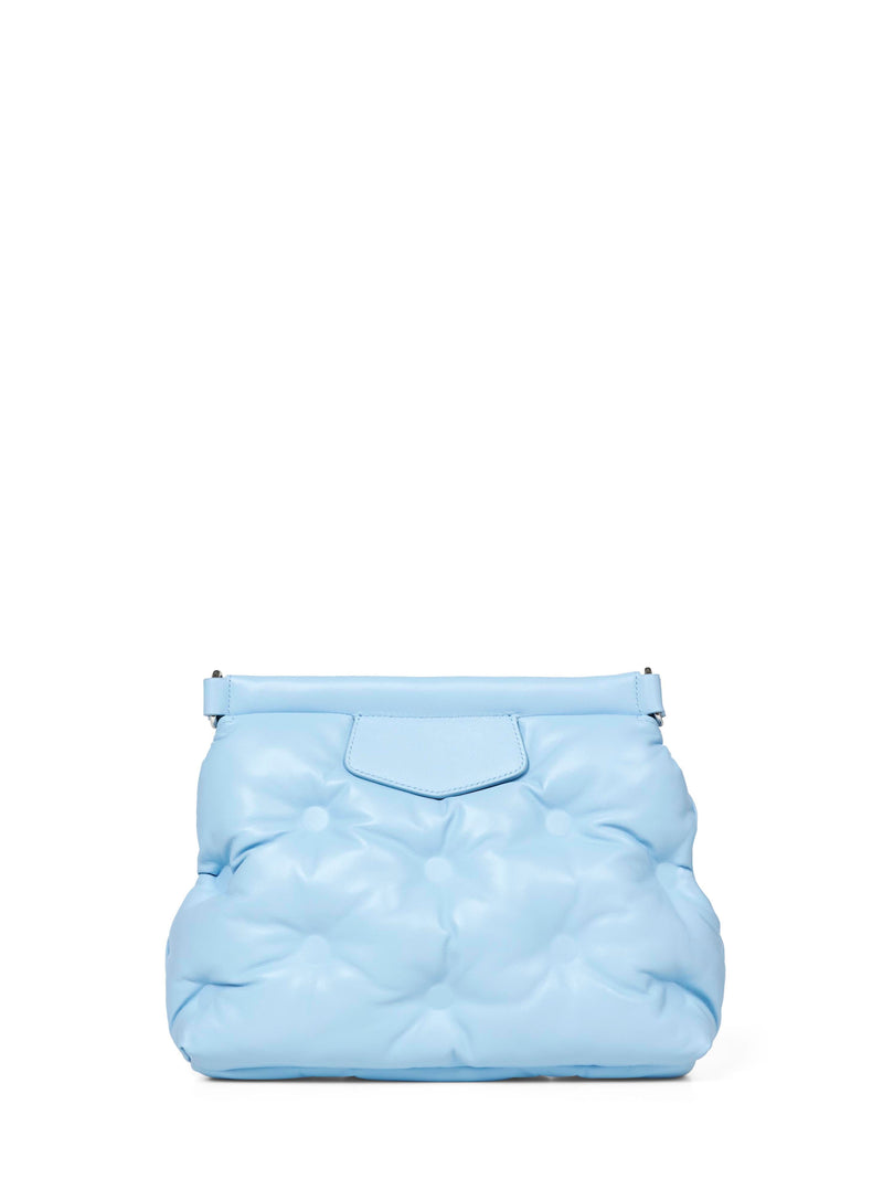 Maison Margiela Glam Slam Classique Clutch — Blue Ovine Leather (top Grain)