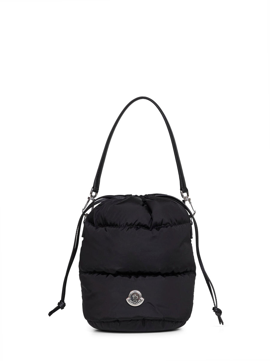 Moncler Caradoc Bucket Bag — Black Polyamide