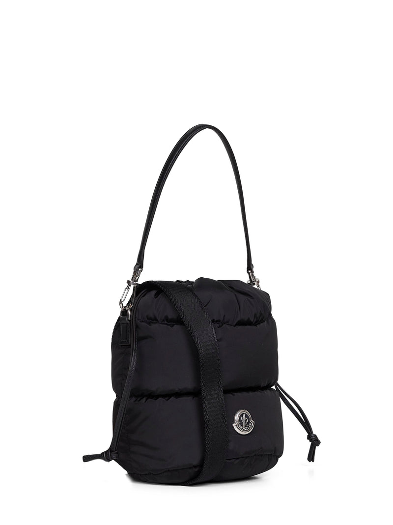 Moncler Caradoc Bucket Bag — Black Polyamide