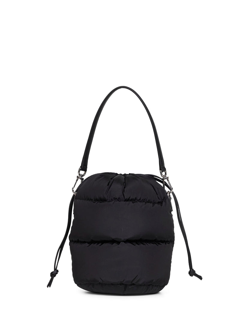 Moncler Caradoc Bucket Bag — Black Polyamide