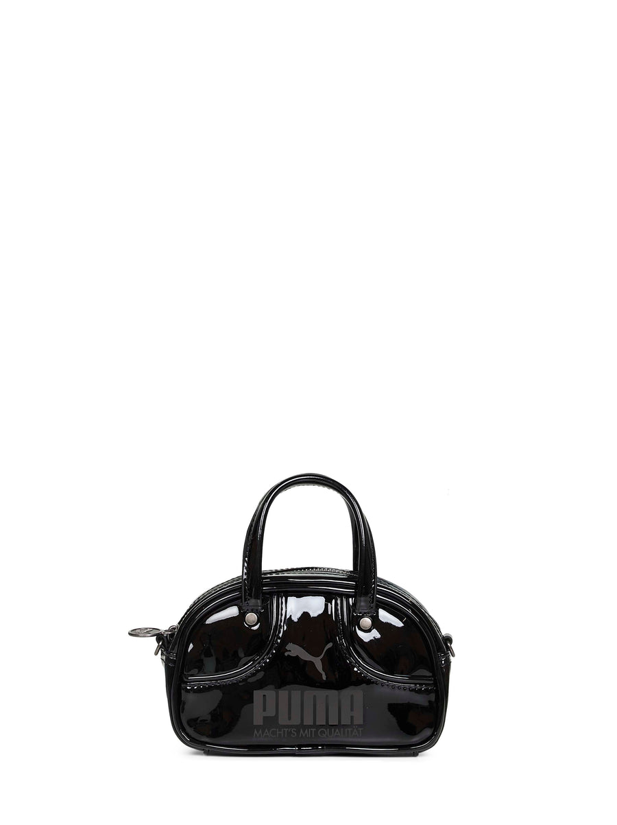 Puma 1976 Micro Mini Bag — Black Recycled Polyurethane