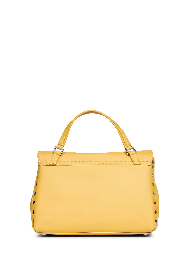 Zanellato Postina Top Handle Bag — Yellow Bovine Leather