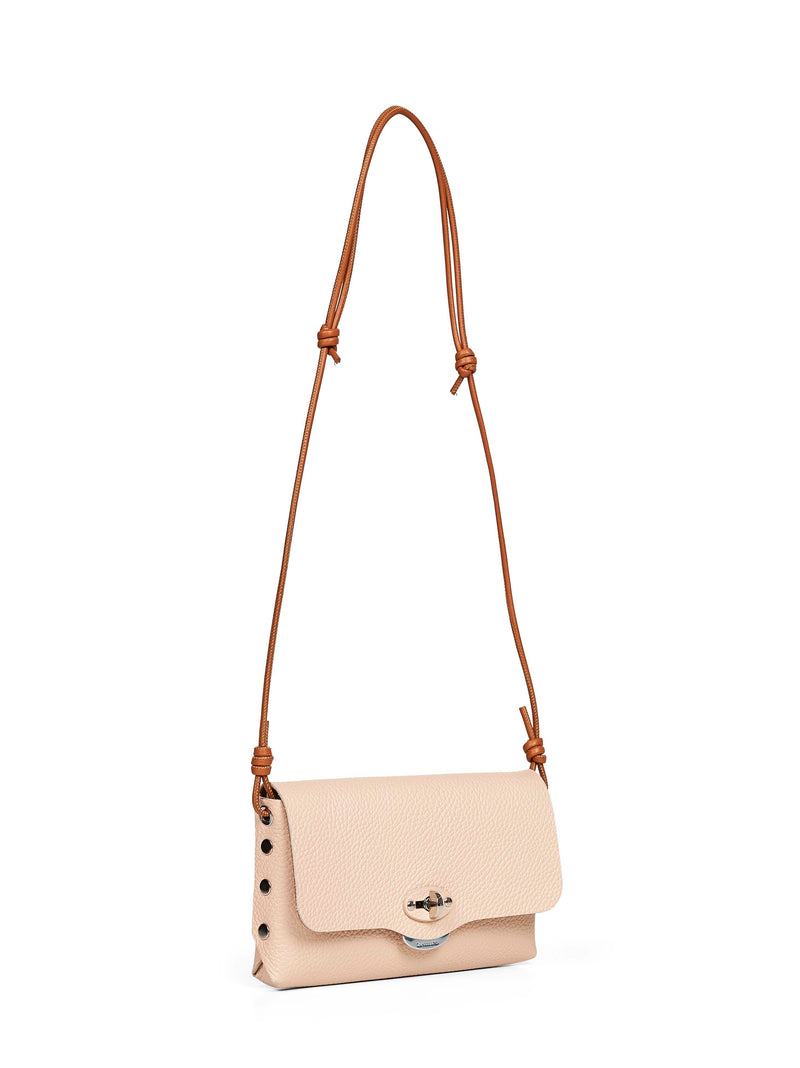 Zanellato Lettera Shoulder Bag — Pink Bovine Leather
