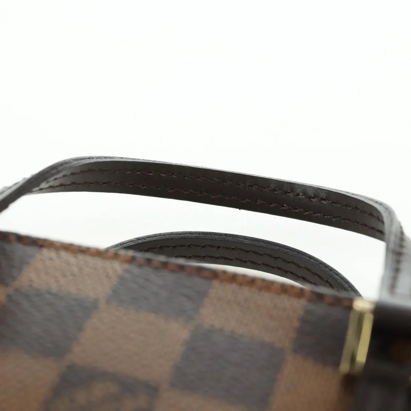 Louis Vuitton Manosque Pochette Damier Brown Canvas Bag
