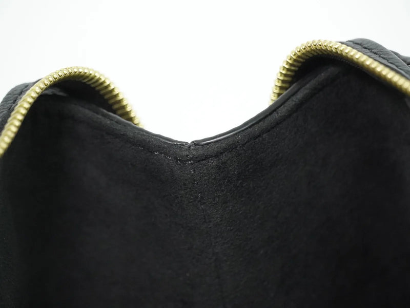 Louis Vuitton Petit Palais Bicolor Monogram Empreinte Giant Black Leather Bag