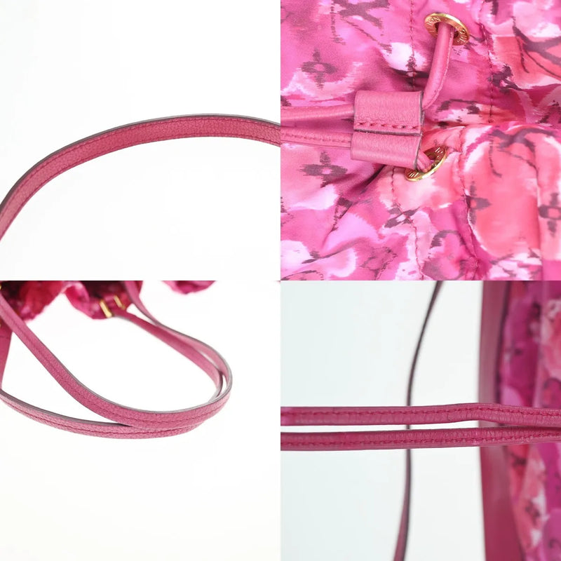 Louis Vuitton Noefull Ikat Nylon Pink Bag