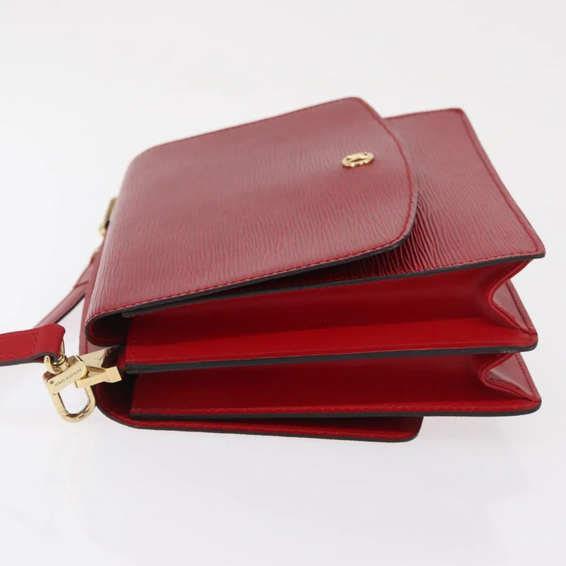 Louis Vuitton Grenelle Epi Leather Red Bag