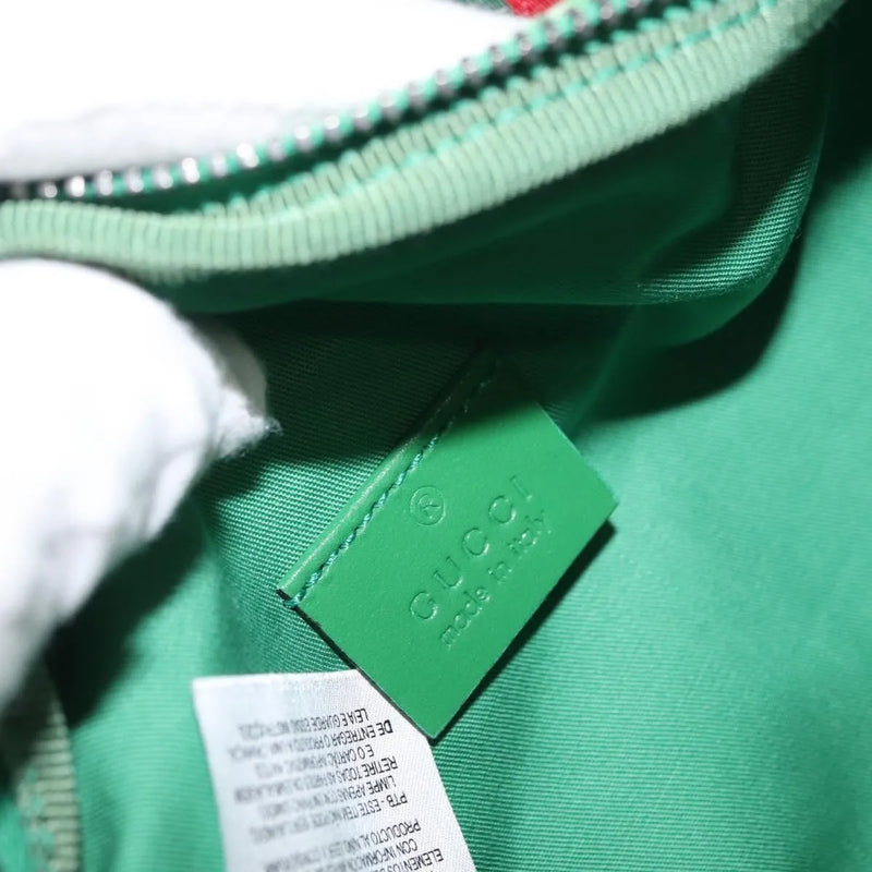 Gucci Waist Pouch Belt Gg Canvas Green Bag