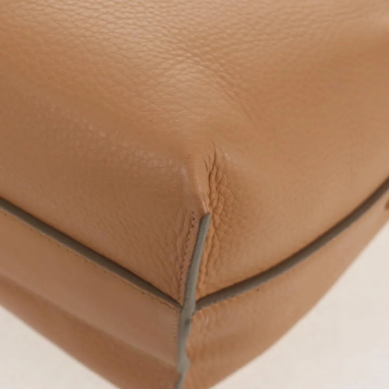 Chloe Cate Satchel Leather Beige Bag