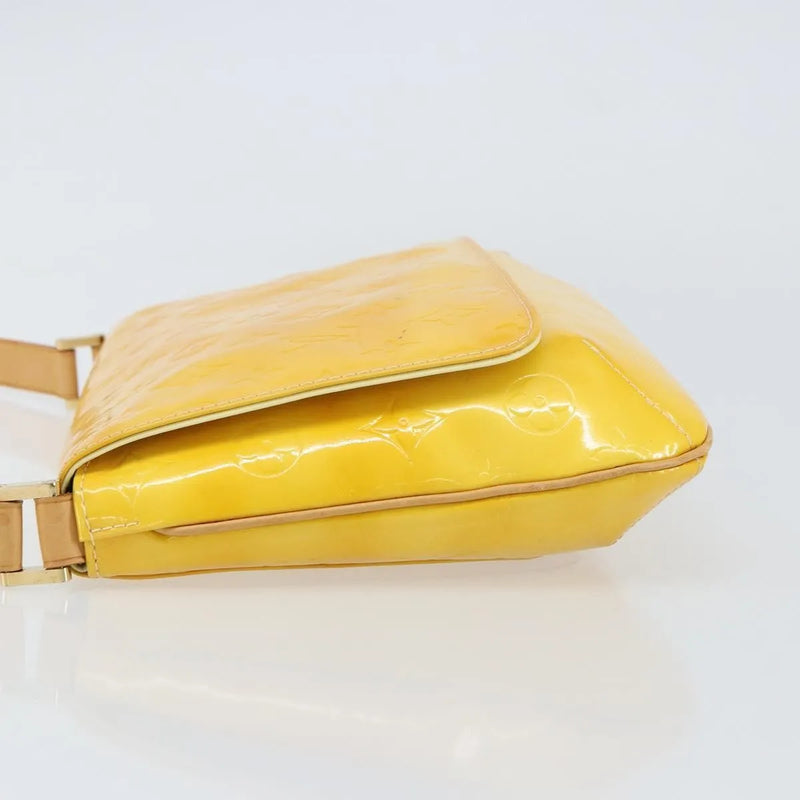 Louis Vuitton Thompson Street Monogram Vernis Yellow Patent_leather Bag