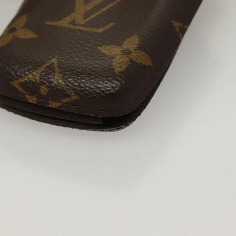 Louis Vuitton Etui Phone Case Monogram Canvas Brown Bag