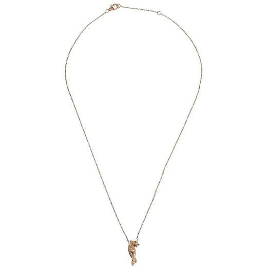 Cartier Panthere De Pendant 18k Yellow Gold With Tsavorite And Onyx Rose_gold Jewelry