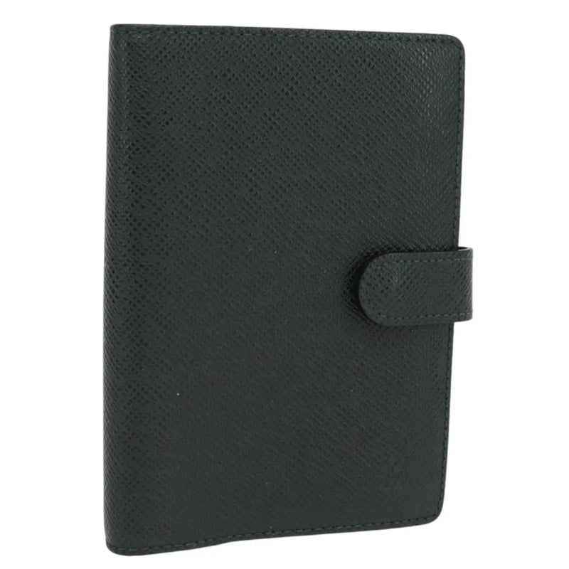 Louis Vuitton Agenda Cover Taiga Leather Green Accessory