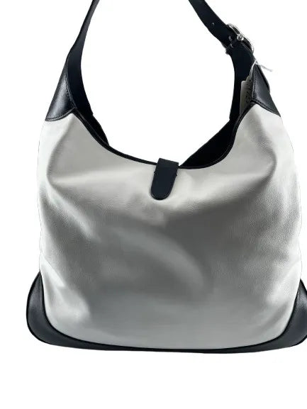 Gucci Jackie Original Shoulder Leather White Bag
