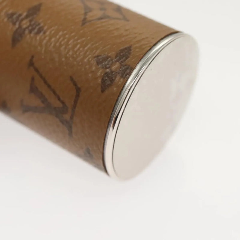 Louis Vuitton Lipstick Case On Chain Reverse Monogram Canvas Brown Bag