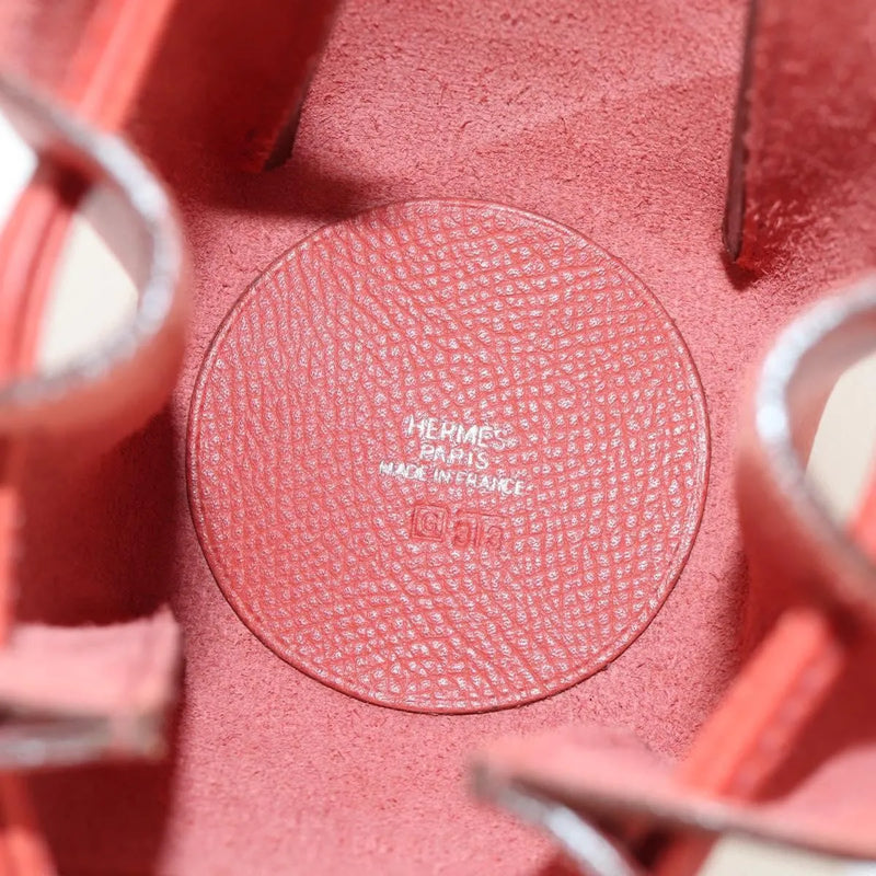 Hermes Vespa Leather Red Bag