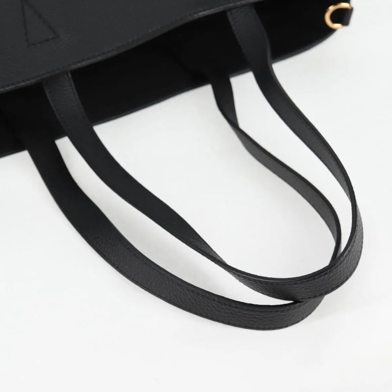 Versace Medusa Tote Leather Black Bag