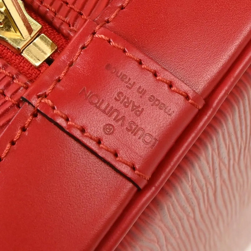 Louis Vuitton Alma Epi Leather Red Bag
