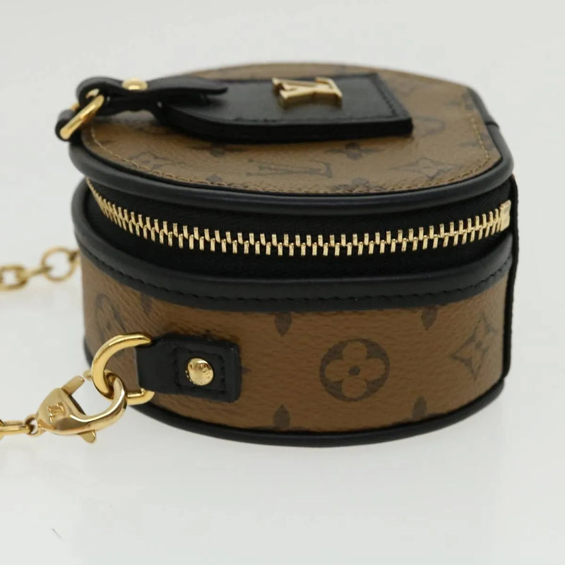 Louis Vuitton Boite Chapeau Souple Reverse Monogram Giant Brown Canvas Bag