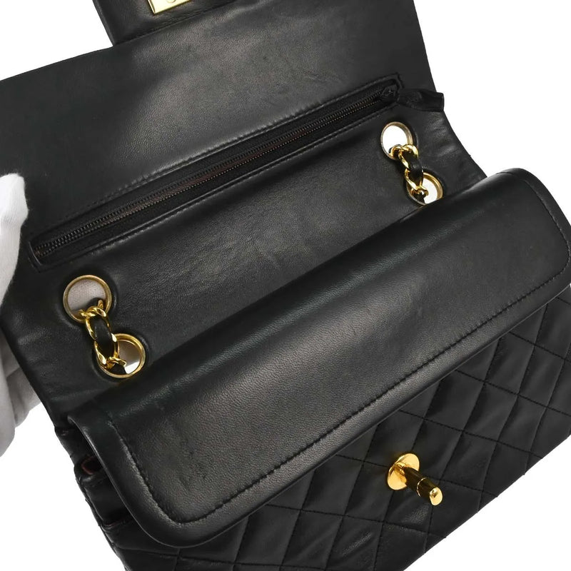 Chanel Timeless - Classic Double Flap Leather Black Bag