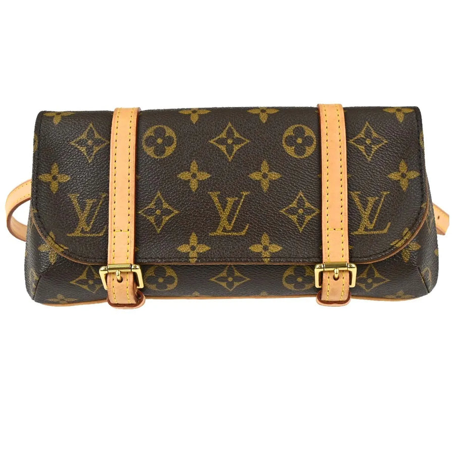 Louis Vuitton Marelle Waist Monogram Canvas Brown Bag