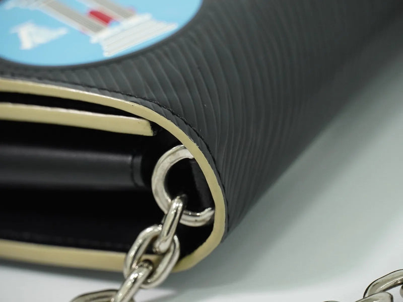 Louis Vuitton Twist Chain Limited Edition World Tour Epi Leather Black Bag