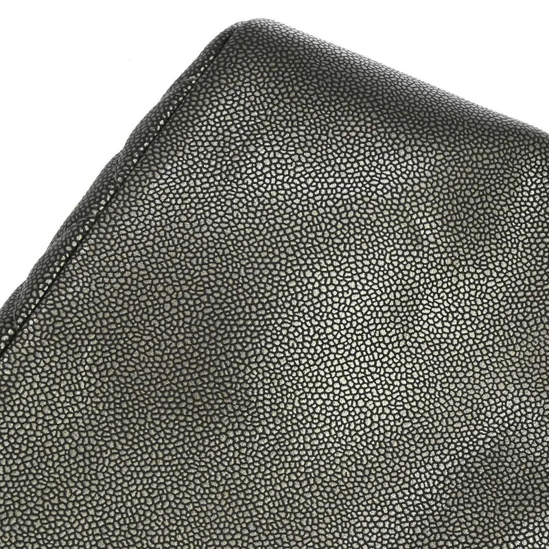 Chanel Timeless Cc Shopping Tote Quilted Caviar Metallic Leather Bag