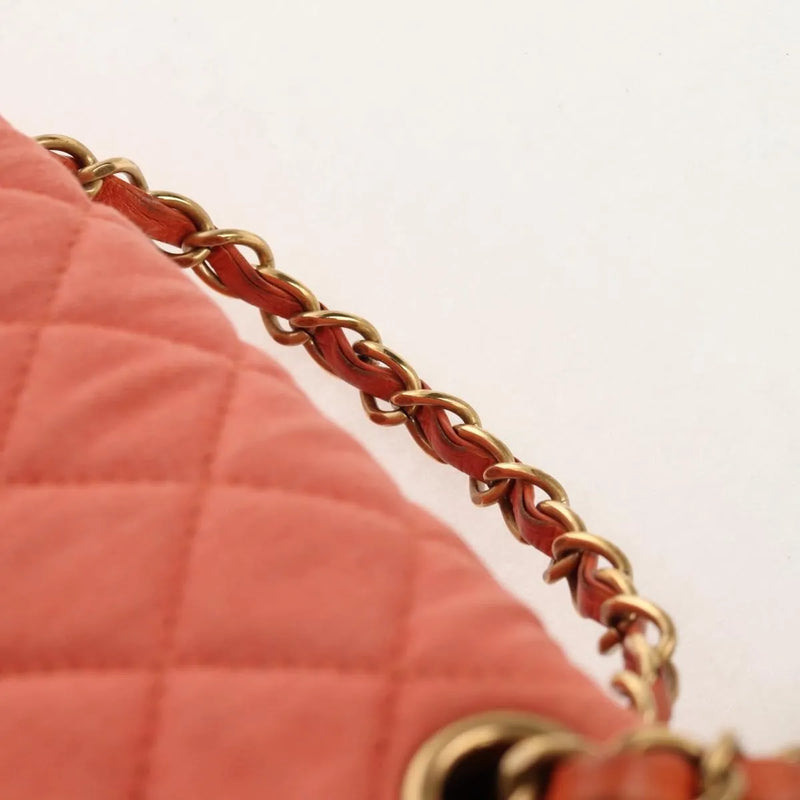 Chanel Vintage Flap Denim Pink Denim_jeans Bag