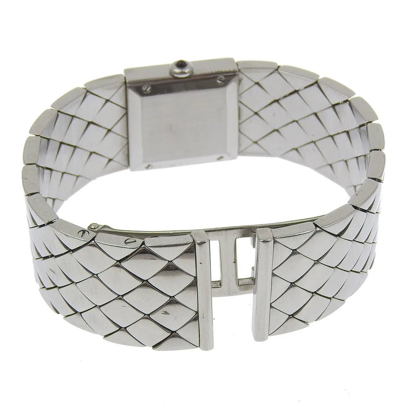 Chanel Matelasse Quartz Stainless Steel With Diamond Bezel Watch