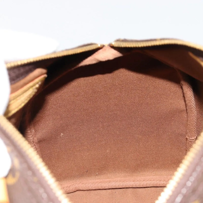 Louis Vuitton Speedy Monogram Canvas Neutral Bag