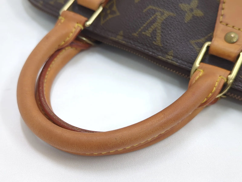 Louis Vuitton Vintage Alma Monogram Canvas Brown Bag