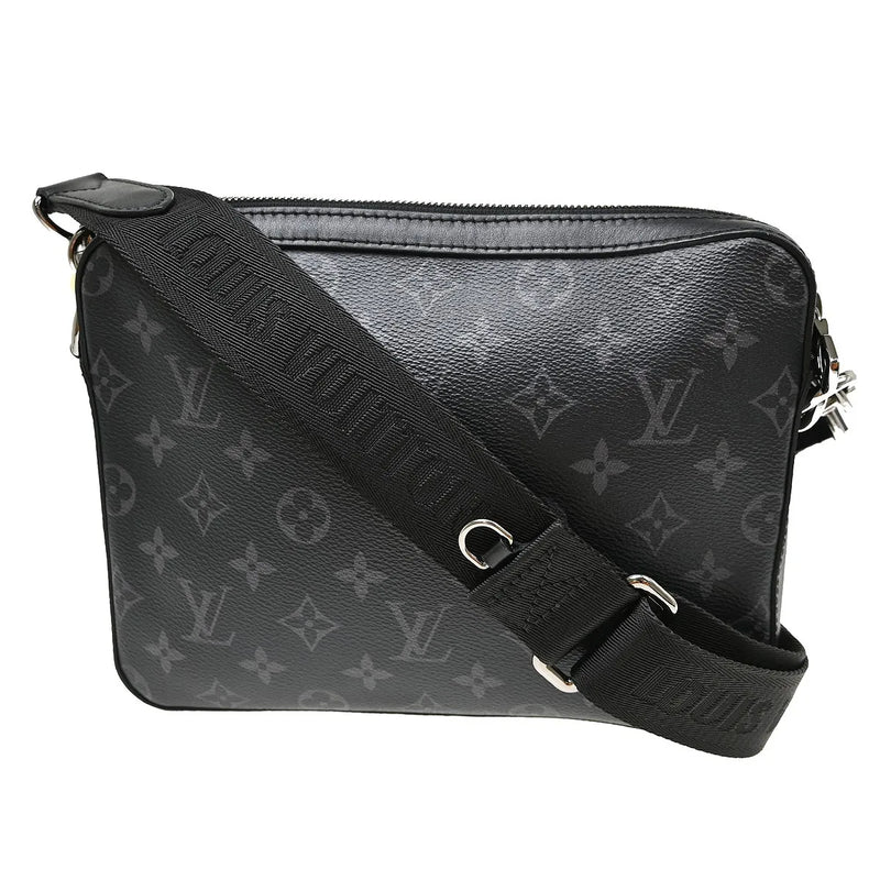 Louis Vuitton Trio Messenger Reverse Monogram Eclipse Canvas Black Bag