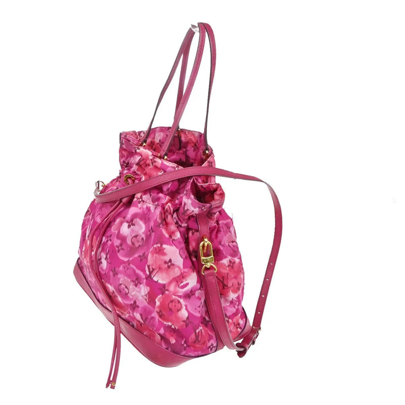 Louis Vuitton Noefull Ikat Nylon Pink Bag