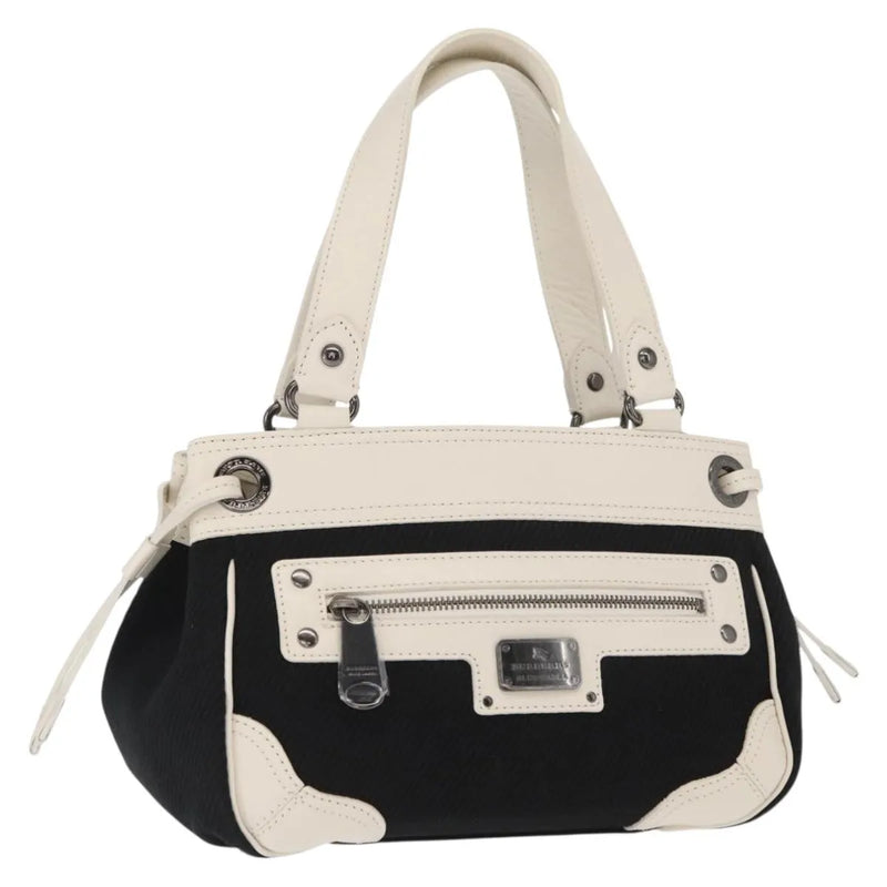 Burberry Vintage Canvas Black Bag
