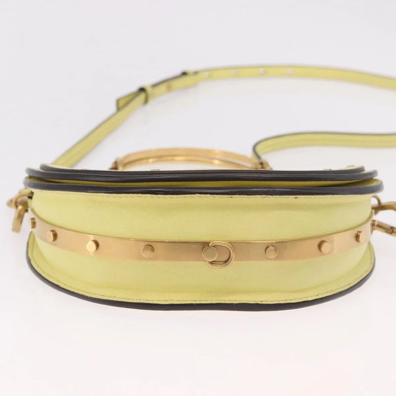 Chloe Nile Leather Yellow Bag