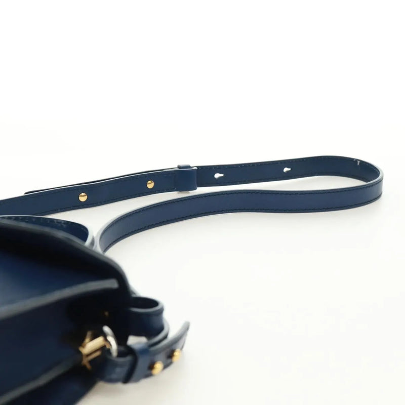 Chloe Aby Day Leather Blue Bag
